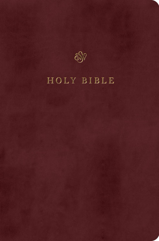 Esv Gift And Award Bible*-Burgundy Trutone