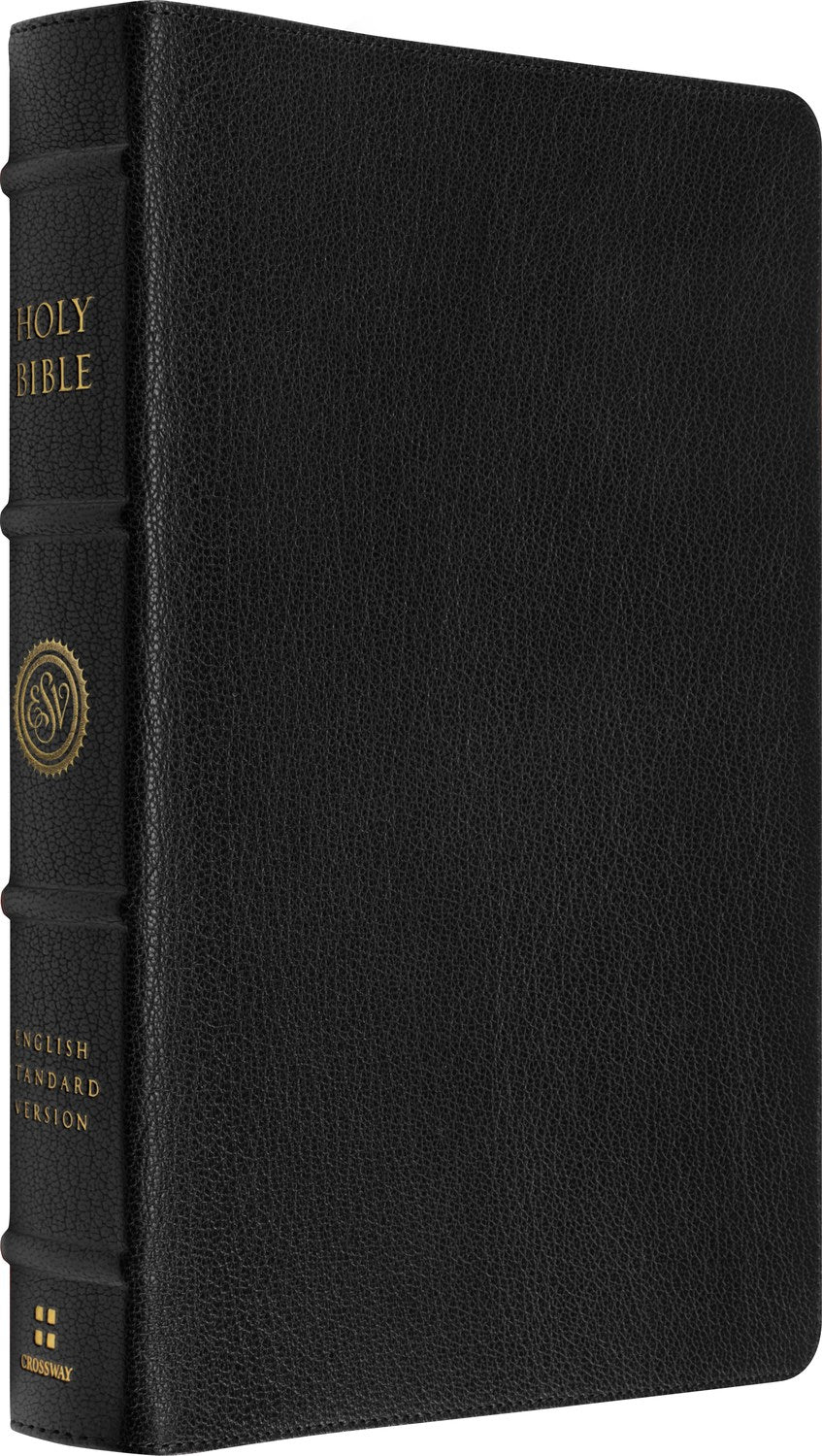 Esv Heirloom Bible  Gloria Dei Legacy Edition/Single Column*-Black Goatskin  Full Yapp