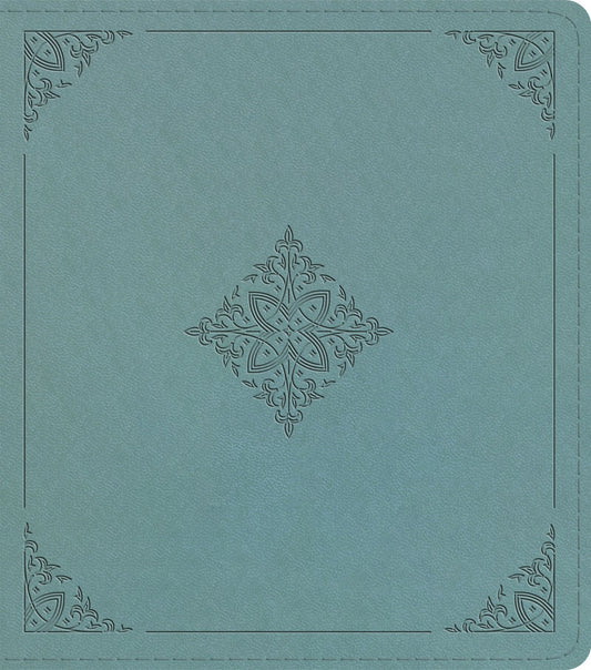 ESV Journaling Study Bible-Paris Sky  Fleur-de-lis Design TruTone over Board