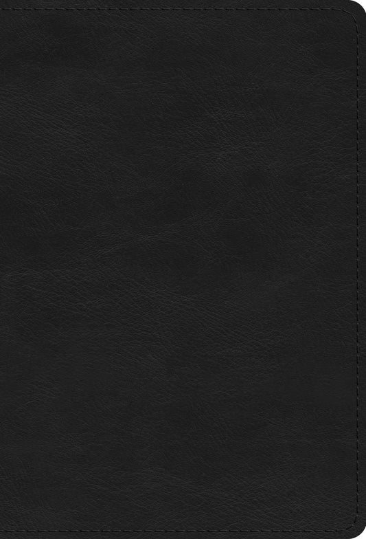 Esv Large Print Compact Bible (RL)*-Black Trutone