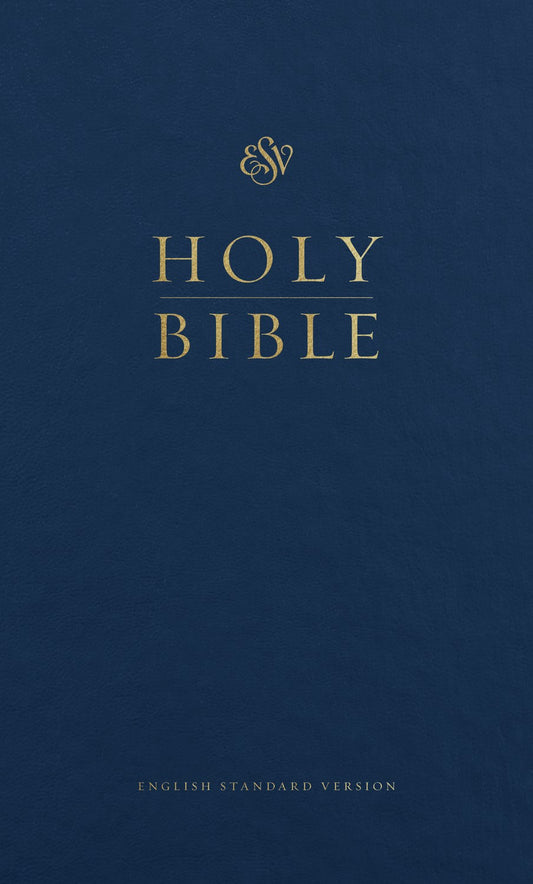 Esv Pew Bible*-Blue Hardcover