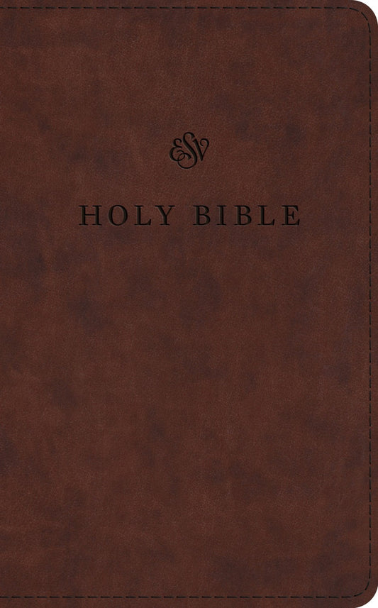 Esv Premium Church Bible*-Brown Trutone