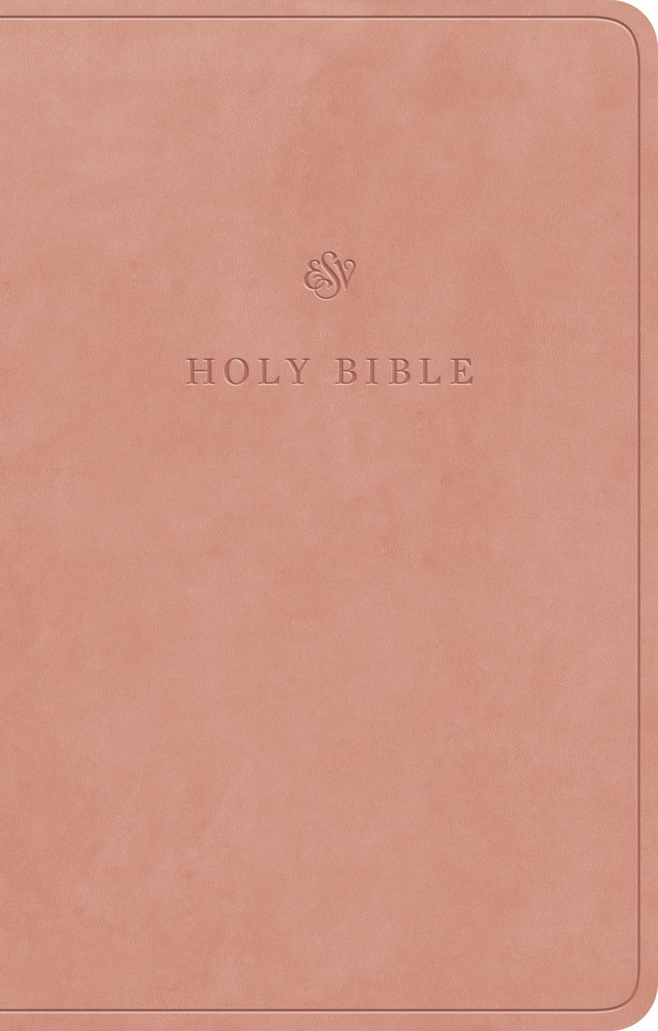 ESV Premium Gift Bible-Blush Rose TruTone