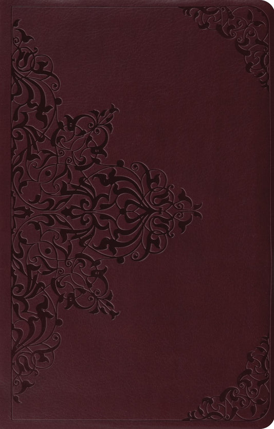 Esv Premium Gift Bible*-Chestnut  Filigree Design Trutone