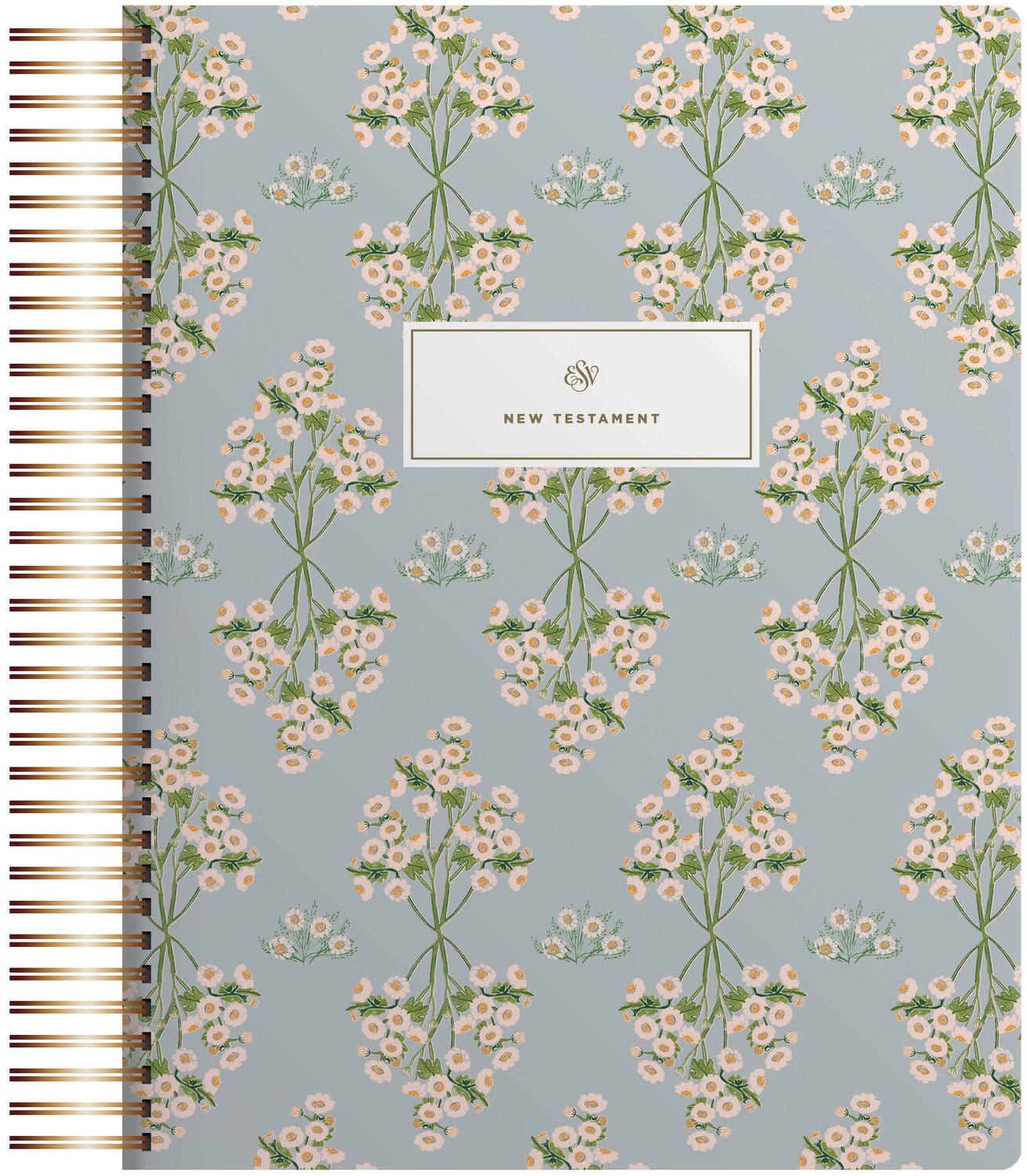 ESV Spiral-Bound Journaling Bible  New Testament (Artwork by Lulie Wallace)-Hardcover