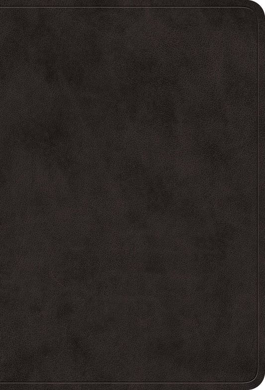 Esv Value Large Print Compact Bible*-Black Trutone