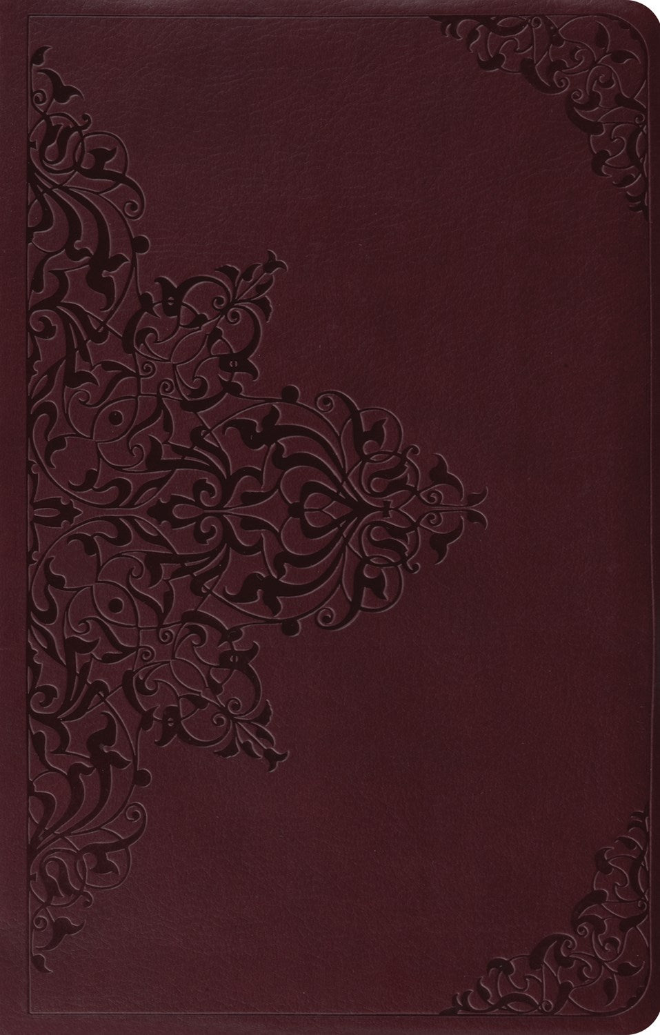 Esv Value Thinline Bible*-Chestnut  Filigree Design Trutone