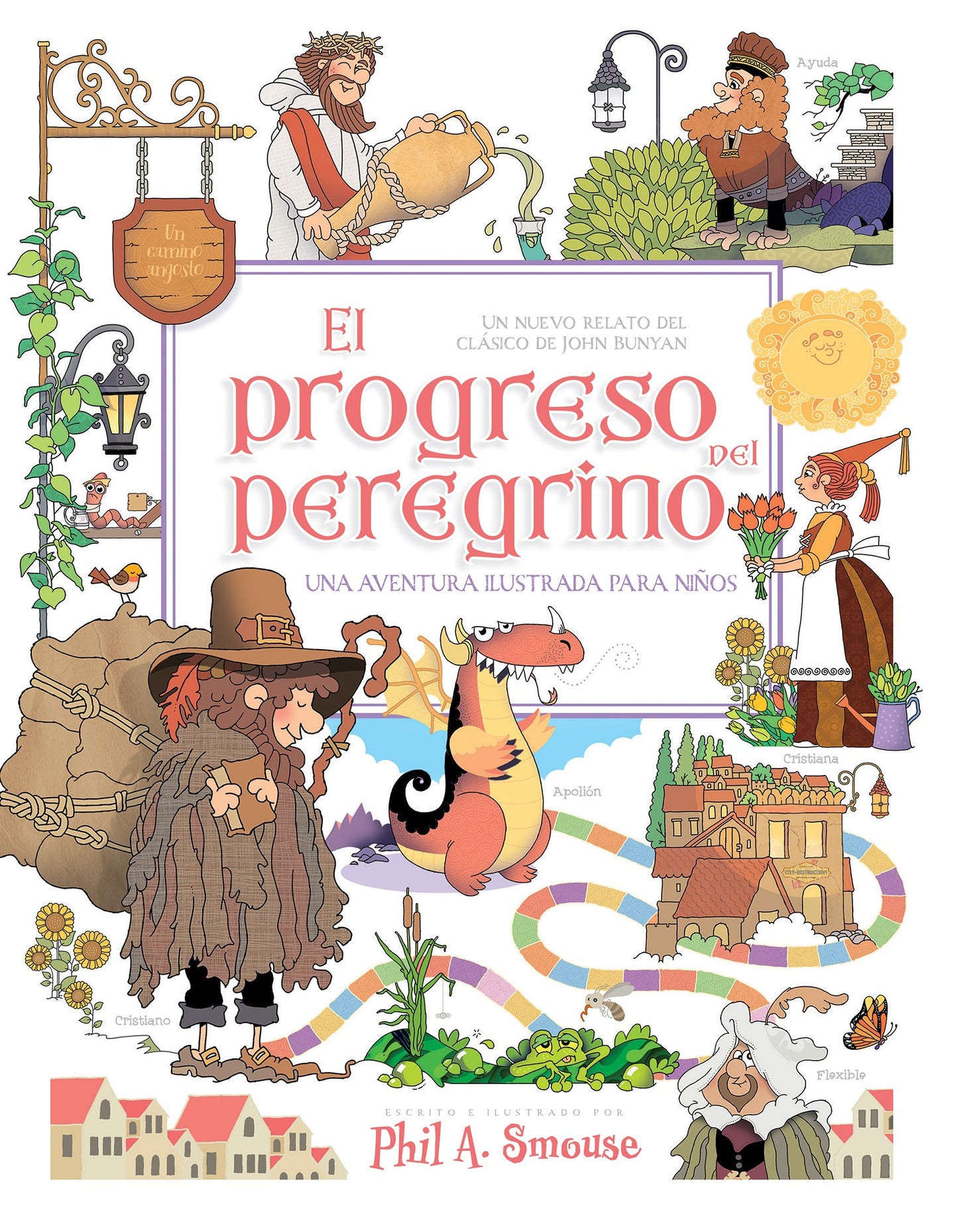 Span-Pilgrims Progress Illustrated Adventure for Kids