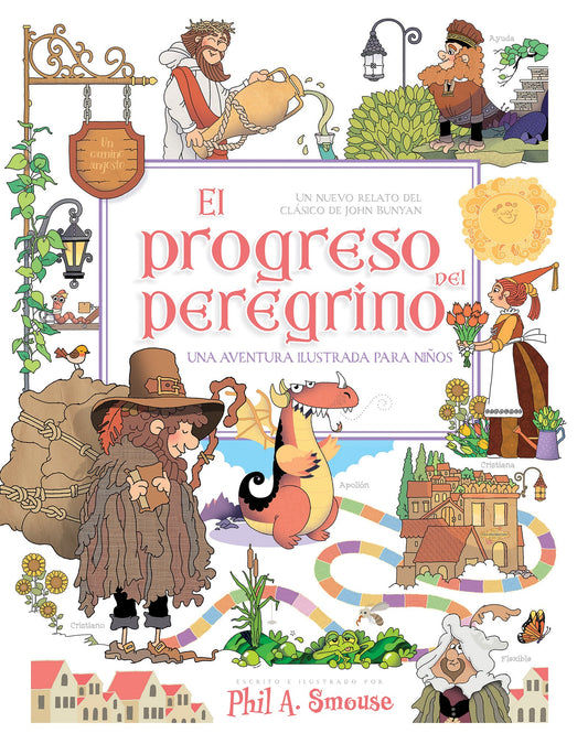 Span-Pilgrims Progress Illustrated Adventure for Kids
