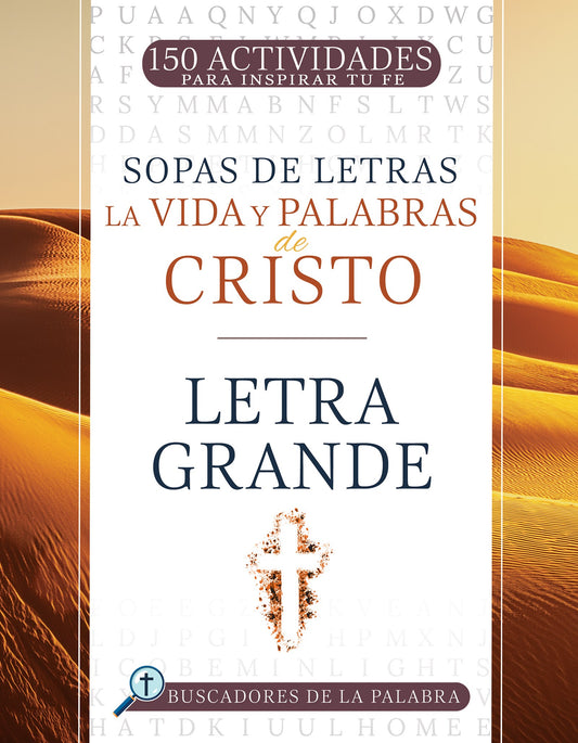 Span-Life and Words of Christ Large Print Word Search