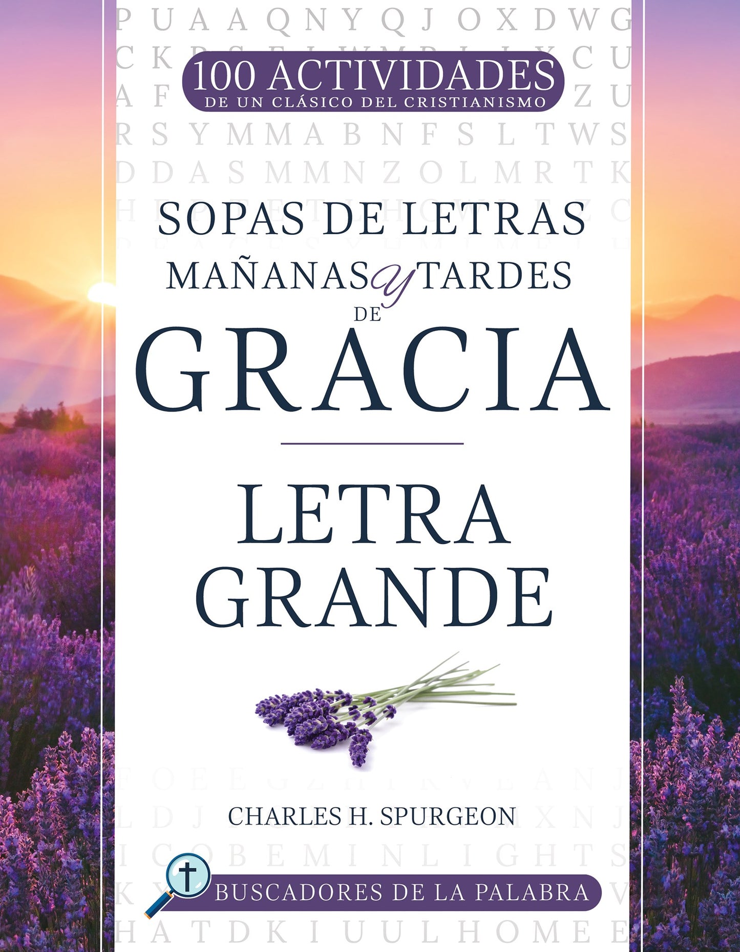 Span-Mornings and Evenings of Grace Large Print Word Search