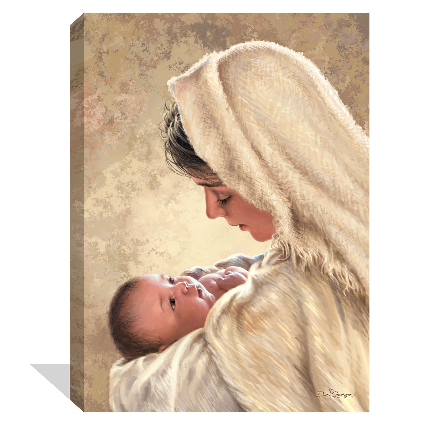 Frameless Canvas-Mother Of God (10" x 14") (#C2315-SM)