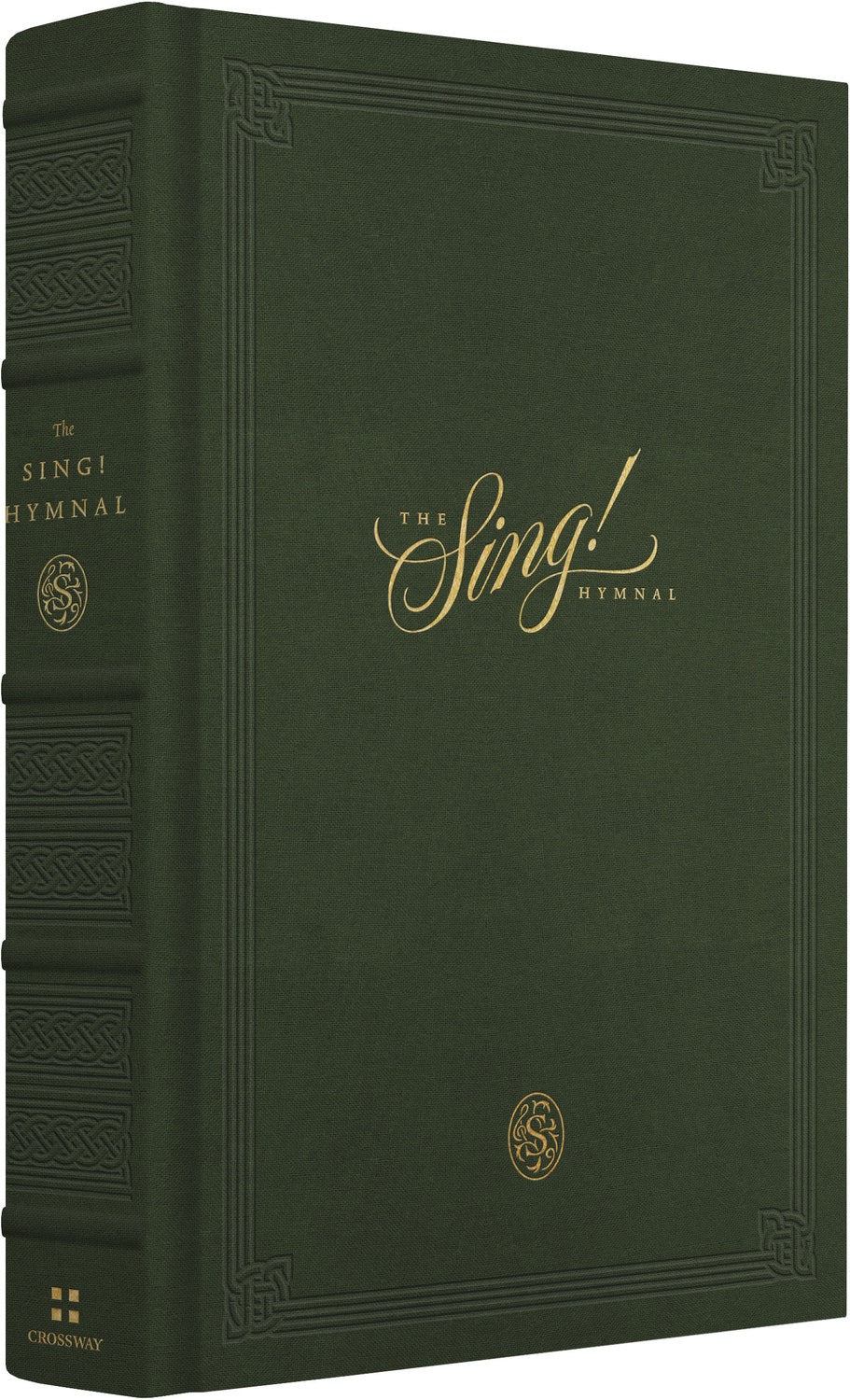 Hymnal-The Sing!-Green Cloth Over Board