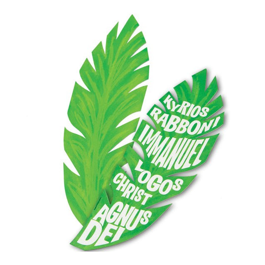 Road To Resurrection Praise Palms (Pack Of 25)