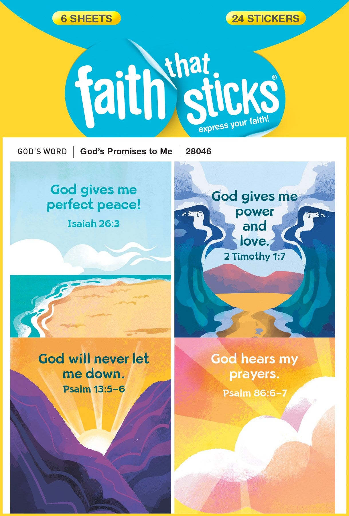 Sticker-Go Bible: God's Promises To Me Sticker Pack