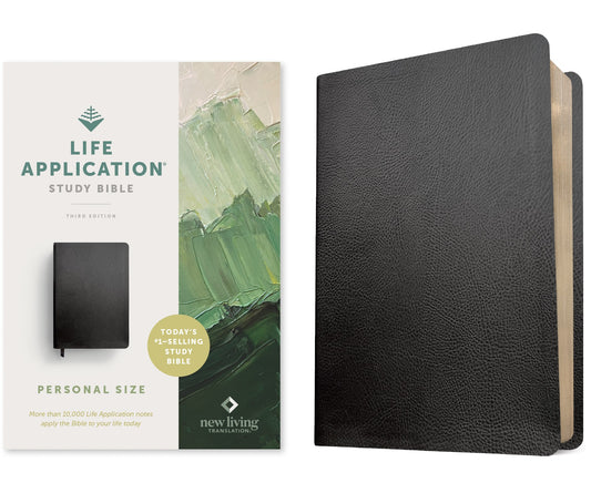 NLT Life Application Study Bible/Personal Size (Third Edition)-Black Bonded Leather