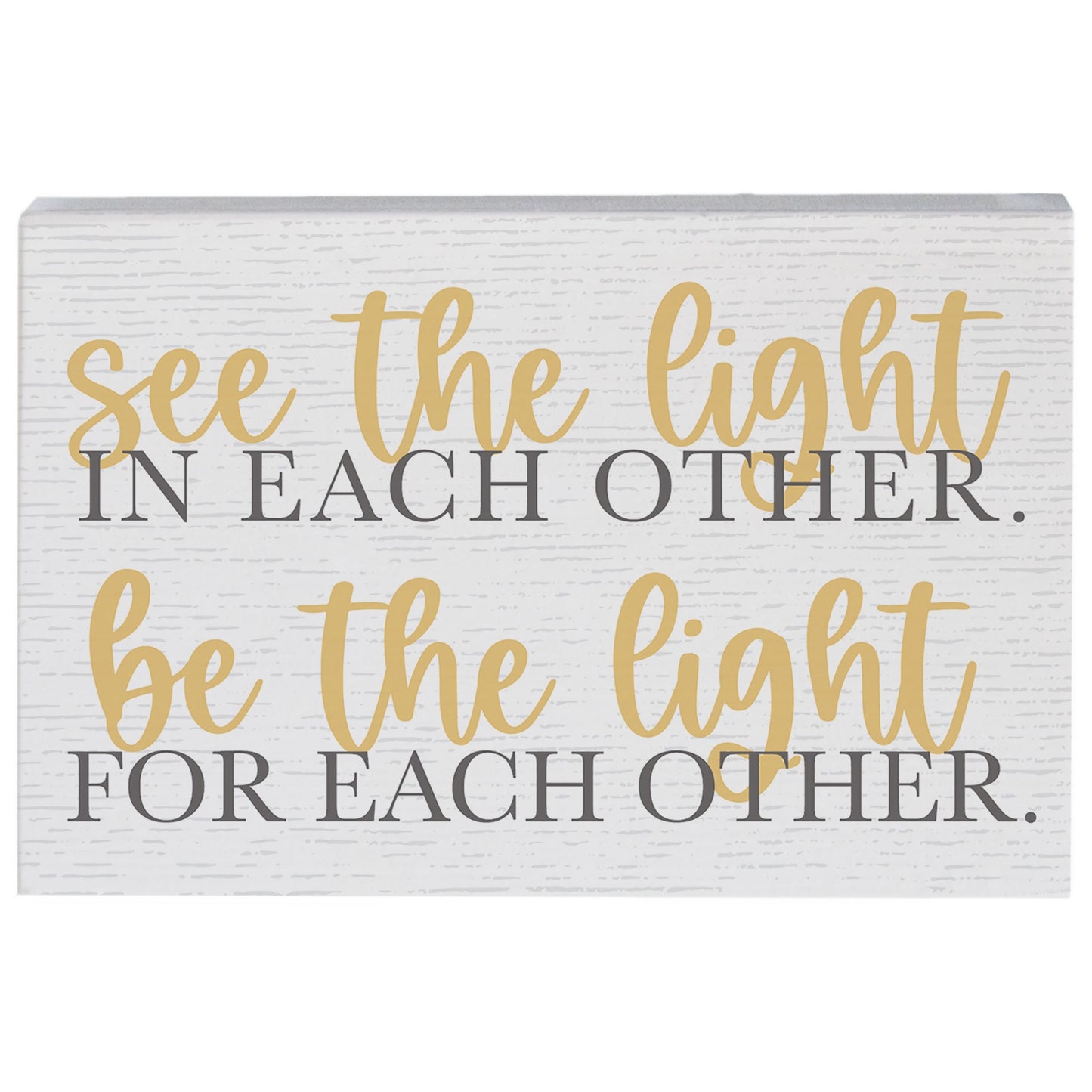 Small Talk Rectangle-See The Light (5.25" x 3.5")