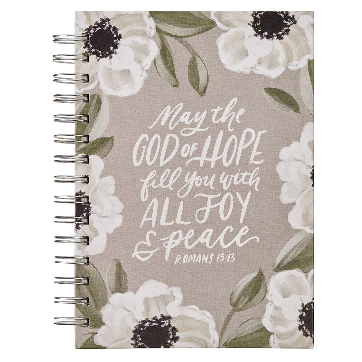 Journal Wirebound-May The God Of All Hope Rom. 15:13
