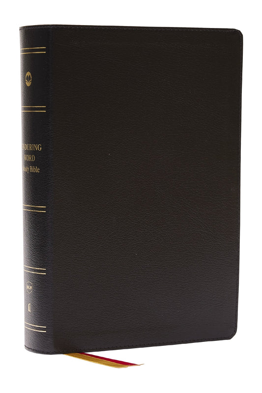 NKJV Enduring Word Study Bible (Comfort Print)-Black Bonded Leather