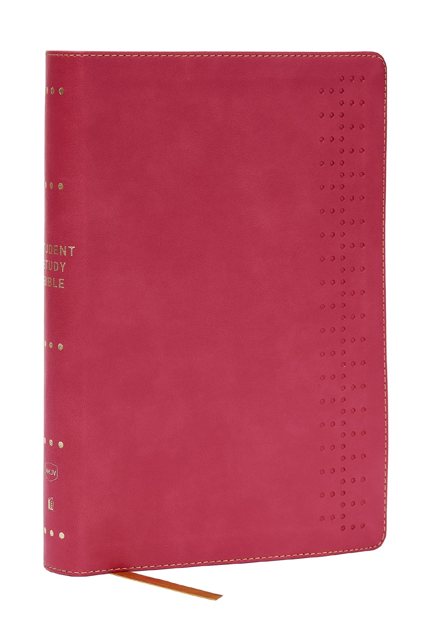 NKJV Student Study Bible (Comfort Print)-Pink Leathersoft