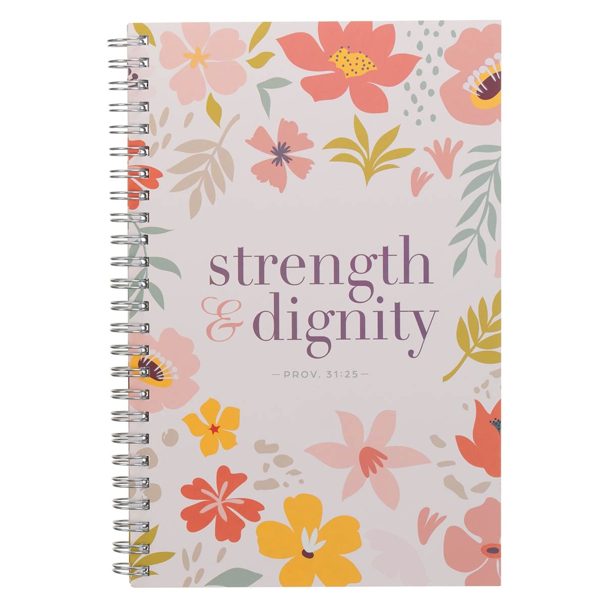 Notebook-Wirebound-Strength And Dignity Prov. 31:25