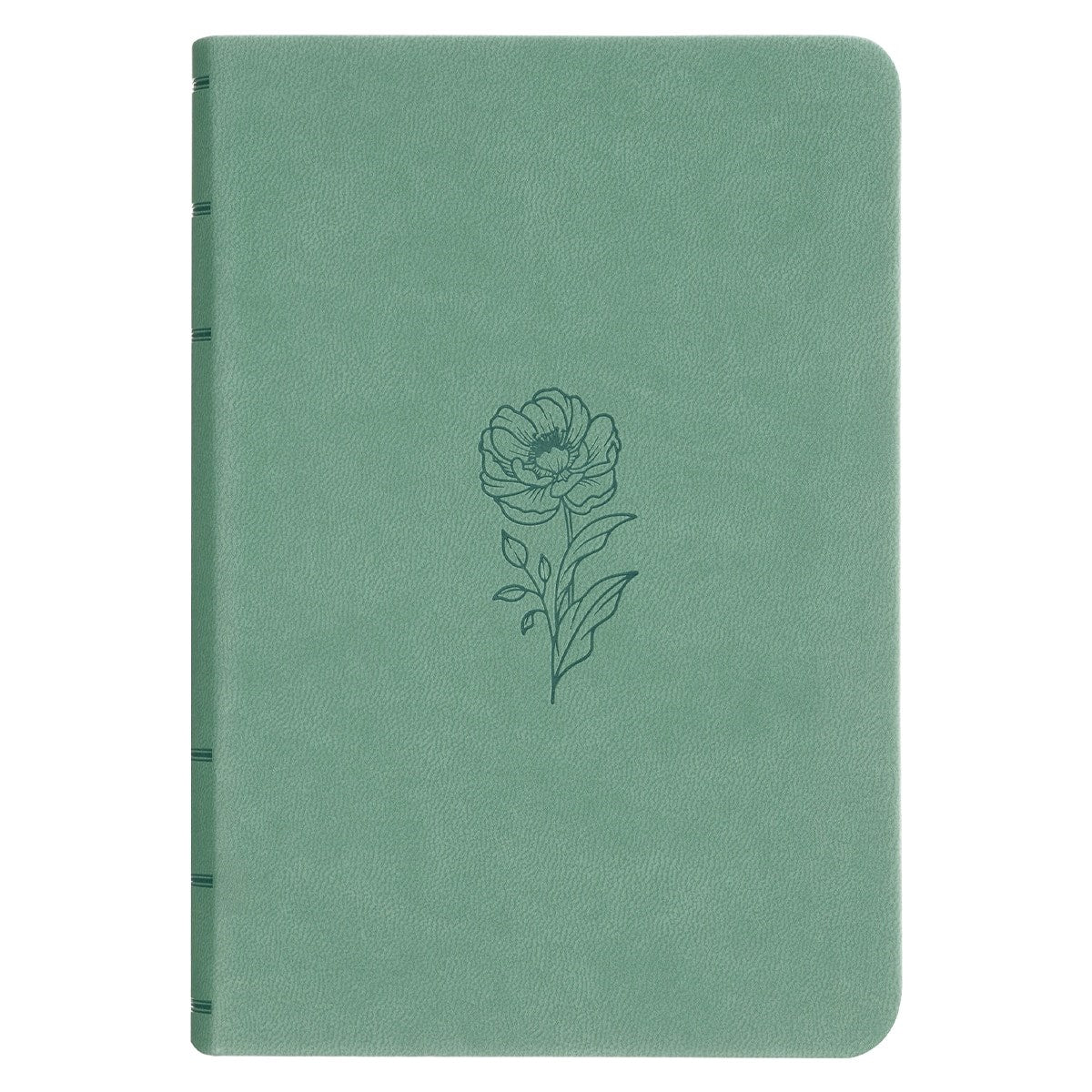 KJV Compact Bible-Teal Faux Leather
