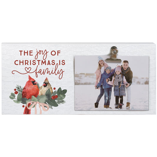 Picture Clip-Joy Christmas Cardinals (12" x 5.5")