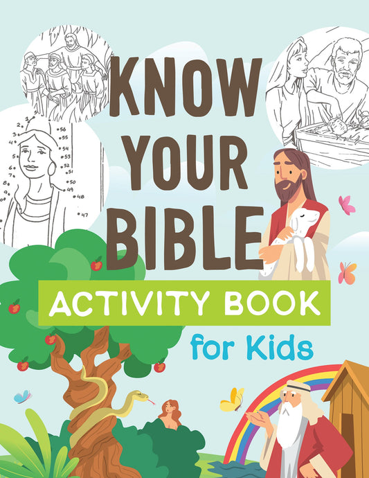 Know Your Bible Activity Book For Kids