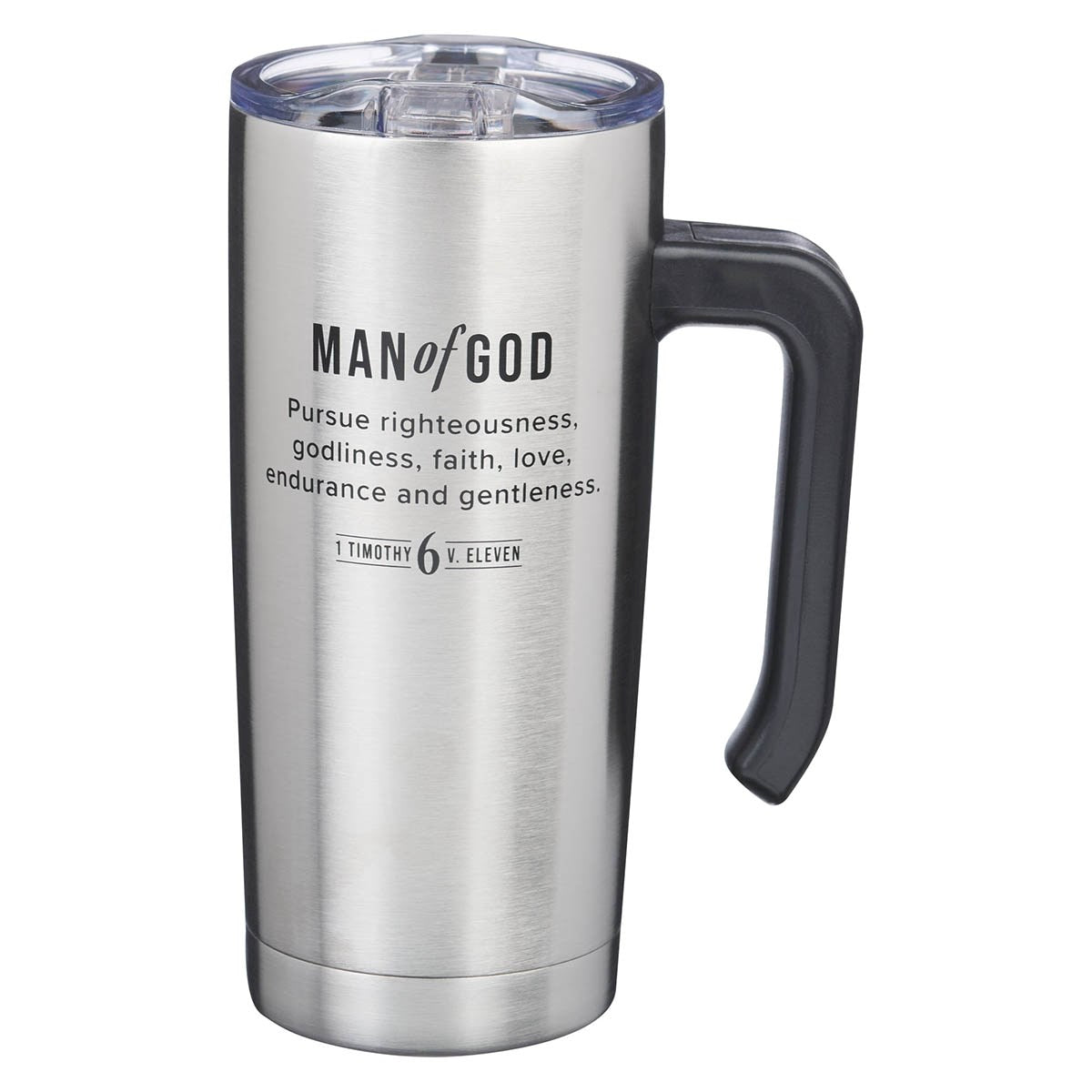 Travel Mug-Man Of God  (Stainless Steel)