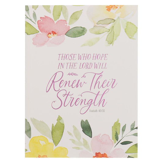 Notebook-Medium-Renew Their Strength