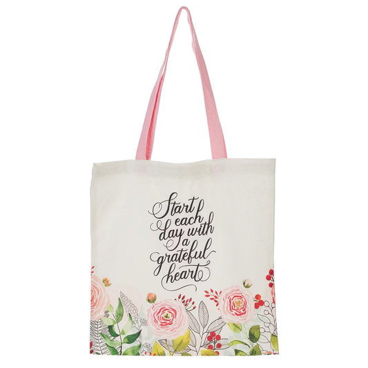 Canvas Tote Bag-A Grateful Heart