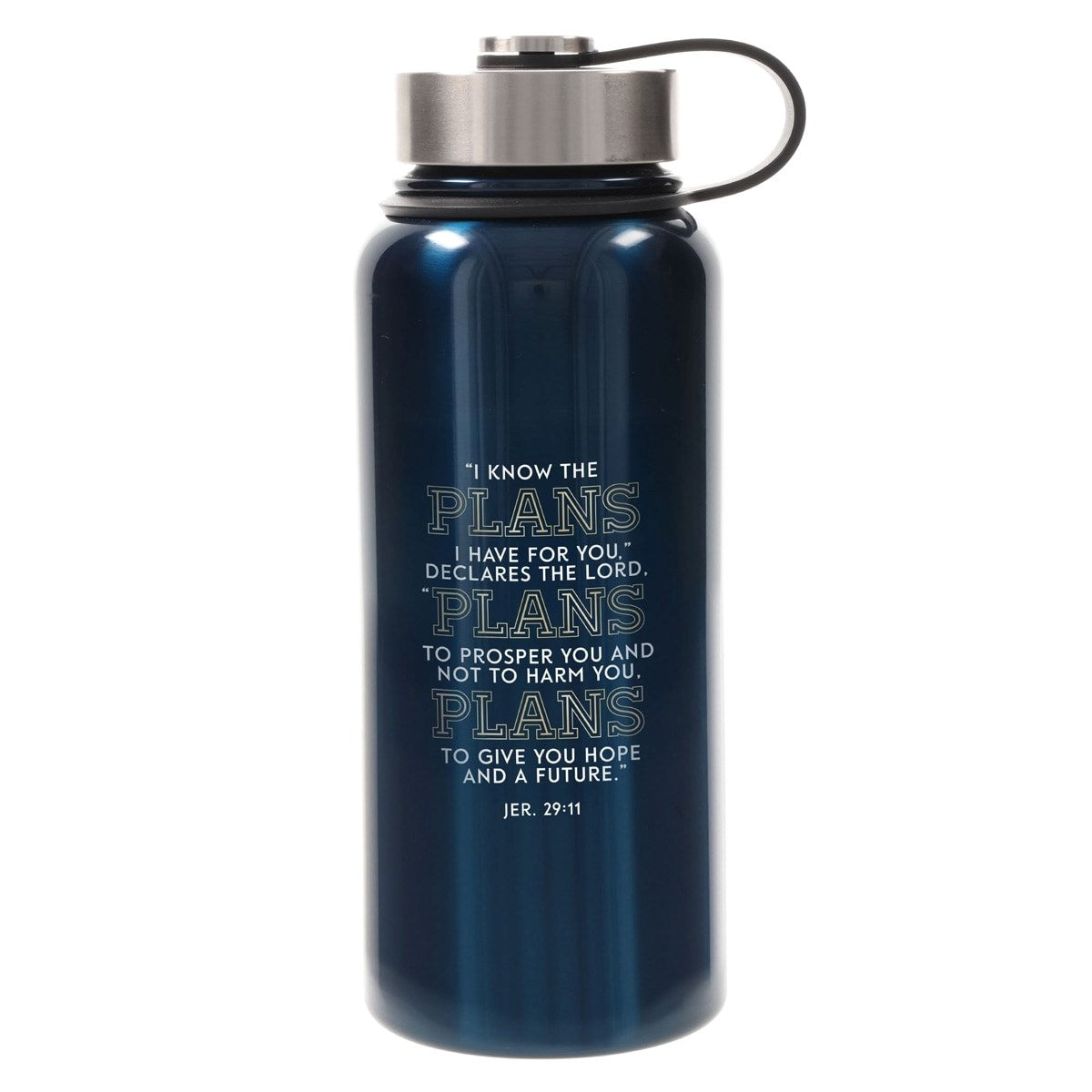 Water Bottle-Stainless Steel-Plans-Modern Blue