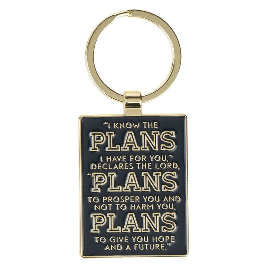 Keychain-Plans-Modern Blue W/ Tin