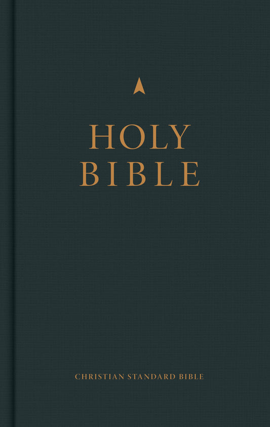 CSB Church Bible-Charcoal Hardcover