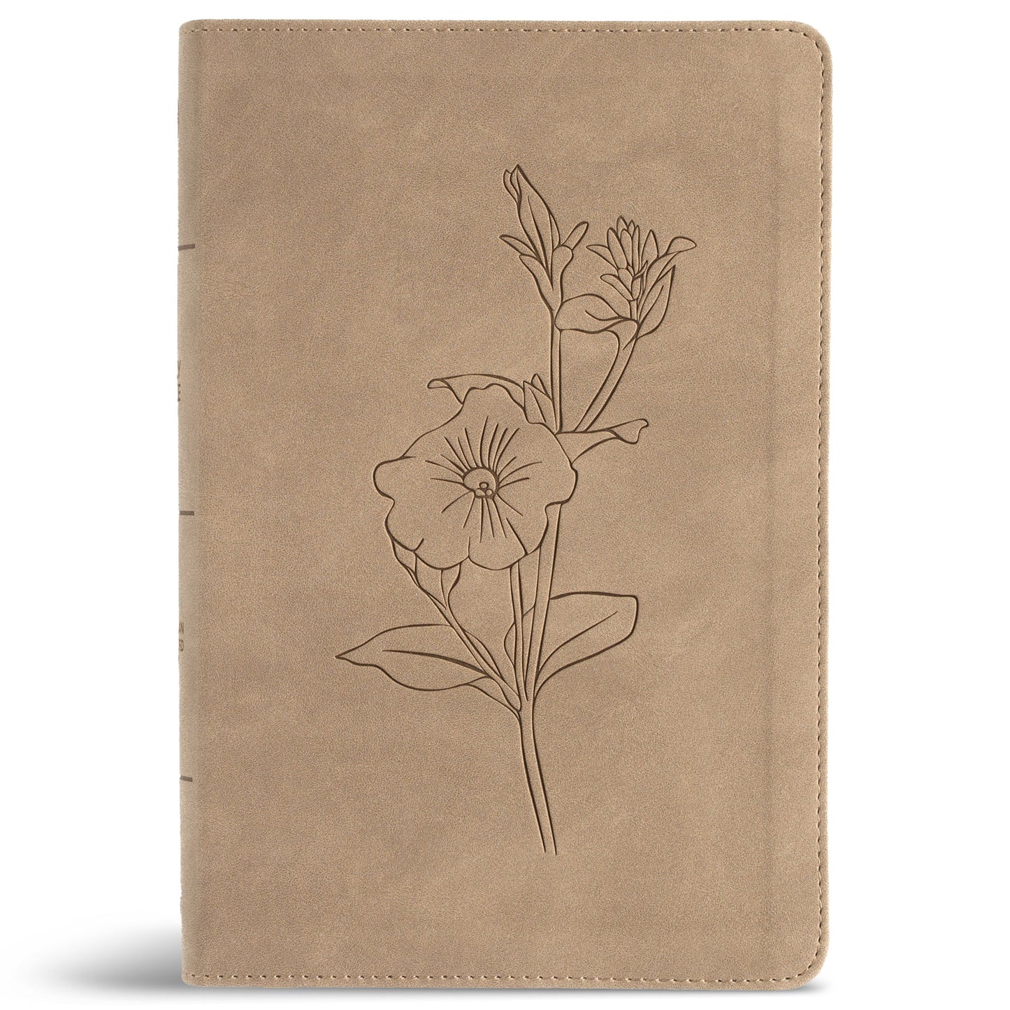 CSB Personal Size Giant Print Bible  Digital Study Edition-Earth SuedeSoft LeatherTouch Indexed