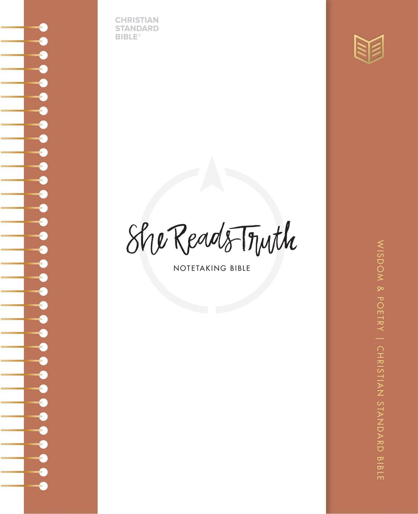 CSB She Reads Truth Spiral Bound Notetaking Bible: Wisdom & Poetry-Hardcover