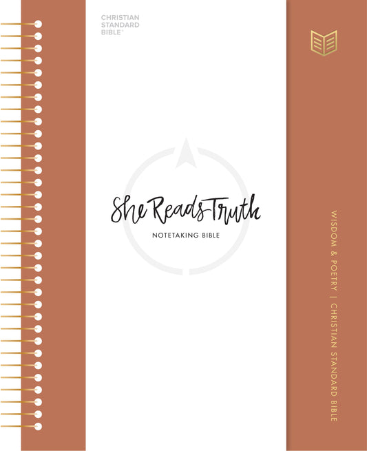 CSB She Reads Truth Spiral Bound Notetaking Bible: Wisdom & Poetry-Hardcover