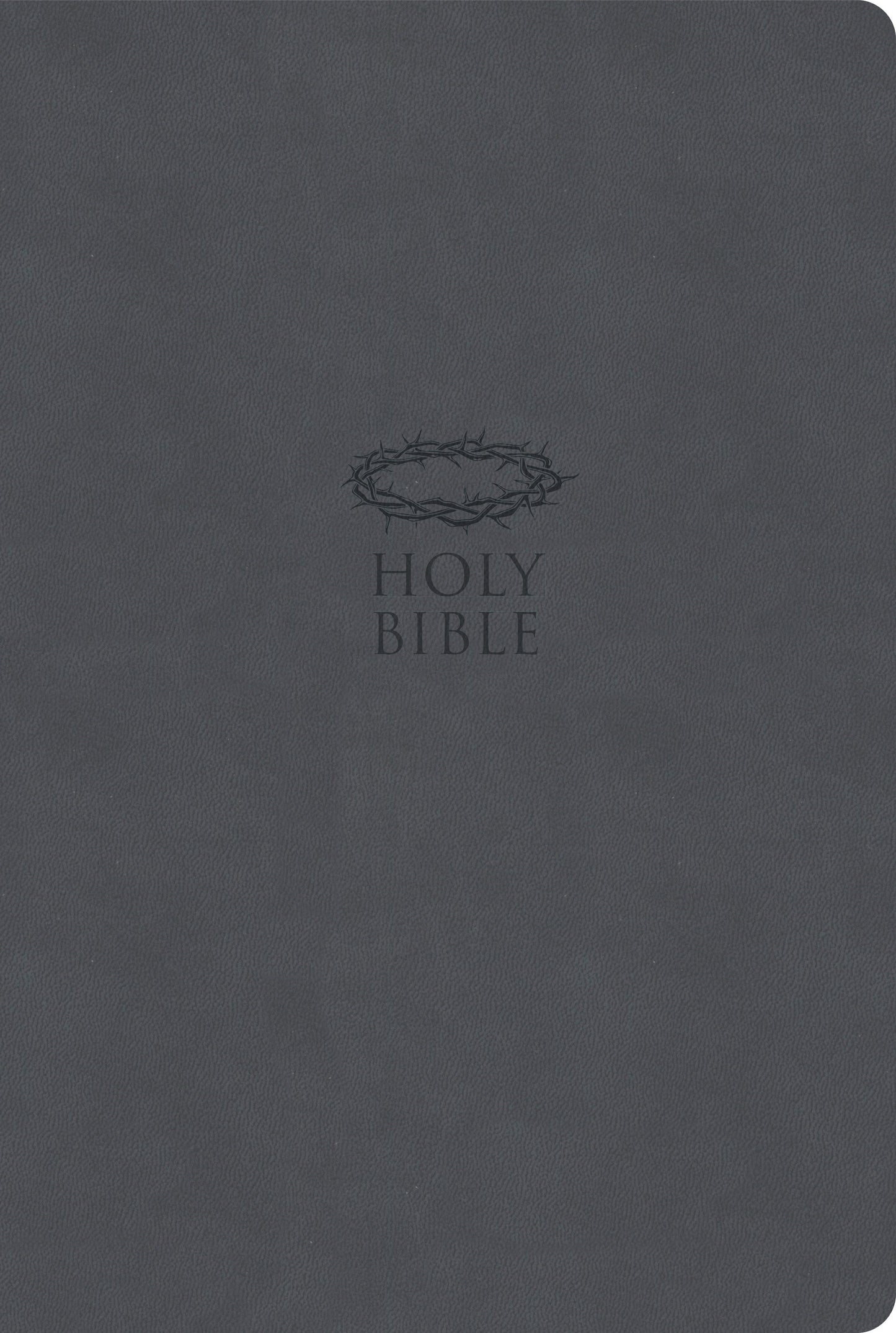 KJV Super Giant Print Reference Bible (Value Edition)-Charcoal LeatherTouch