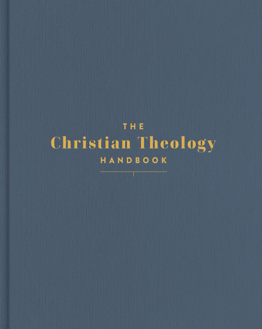 The Christian Theology Handbook-Denim Cloth Over Board