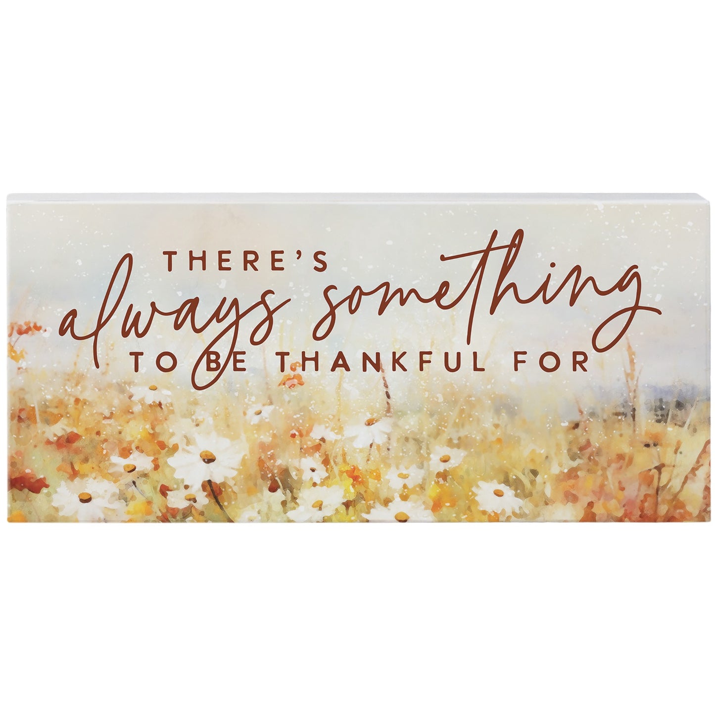 Wall Decor-Always Something/Fall (12" x 5.5")