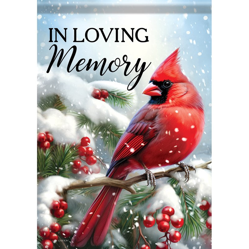 Flag-Garden-Durasoft-In Loving Memory (12.5" x 18")