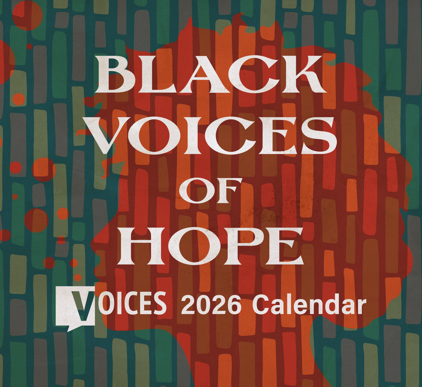 Calendar-2026-Black VOICES of Hope Wall Calendar (10.75" x 12")