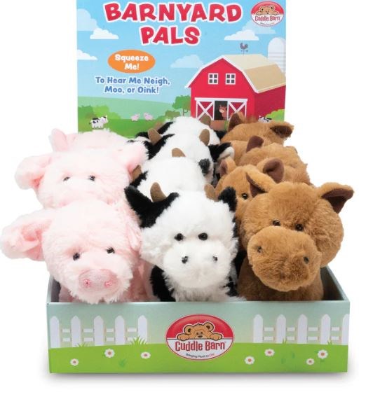 Display-Barnyard Pals (6") (Pack of 12)