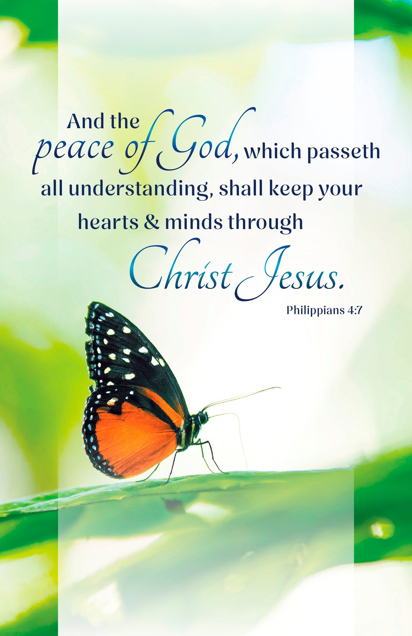 Bulletin-And The Peace Of God Which Passeth All  Understanding (Pack Of 100)