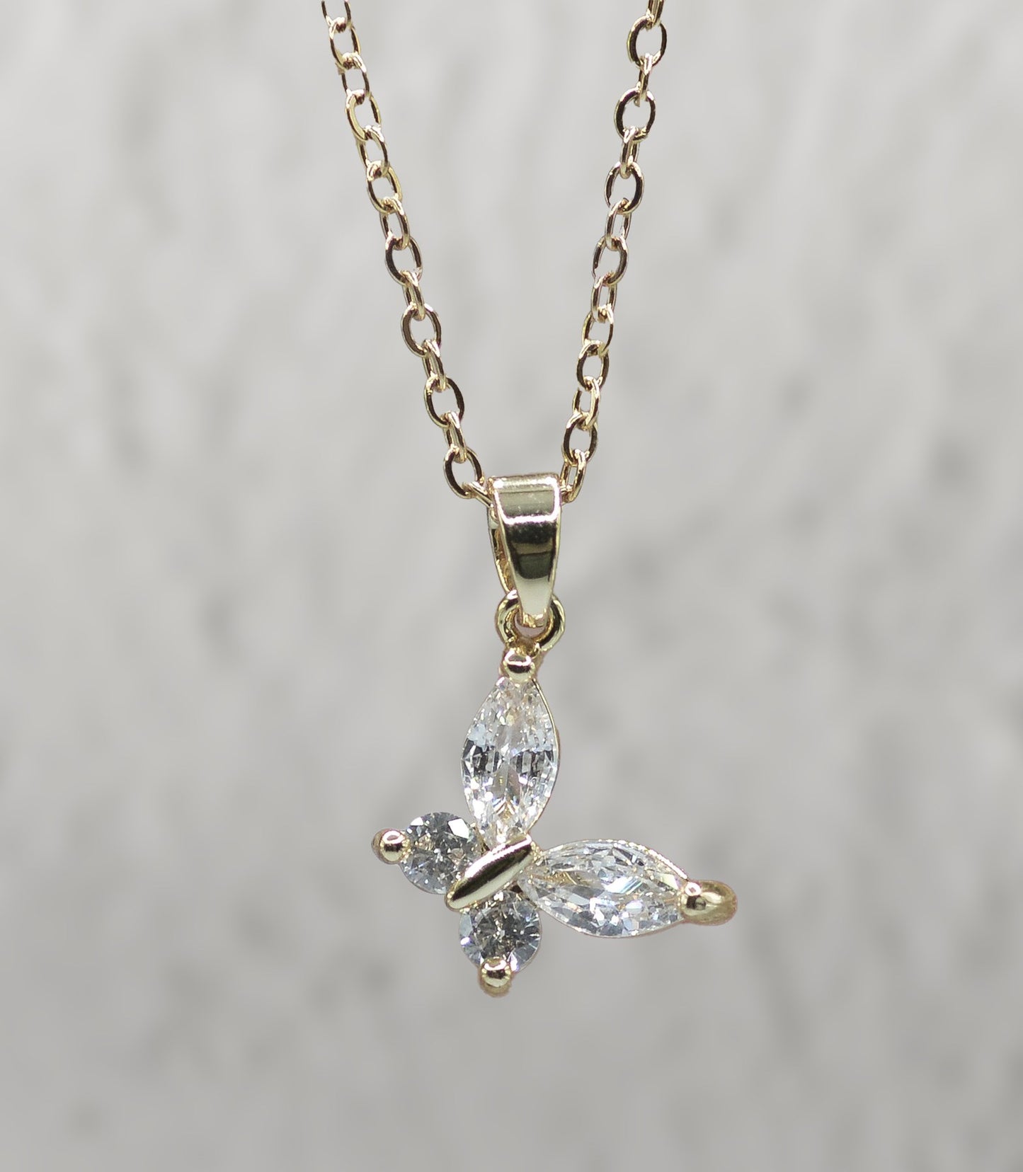 Necklace-Eden Merry-Butterfly-Bold