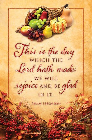 Bulletin-This Is The Day Which The Lord Has Made (Psalm 118:24  KJV) (Pack Of 100))