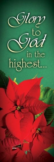 Bookmark-Glory To God In The Highest (Luke 2:14  KJV) (Pack Of 25)