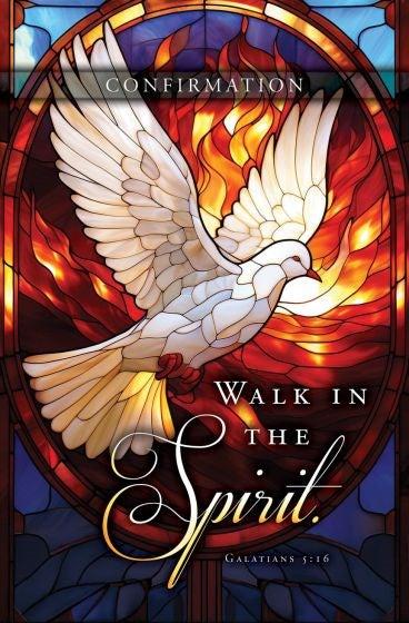 Bulletin-Confirmation/Walk In The Spirit (Pack Of 100)