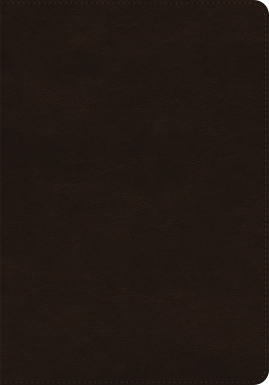 ESV Giant Print Bible (RL)-Deep Brown Trutone