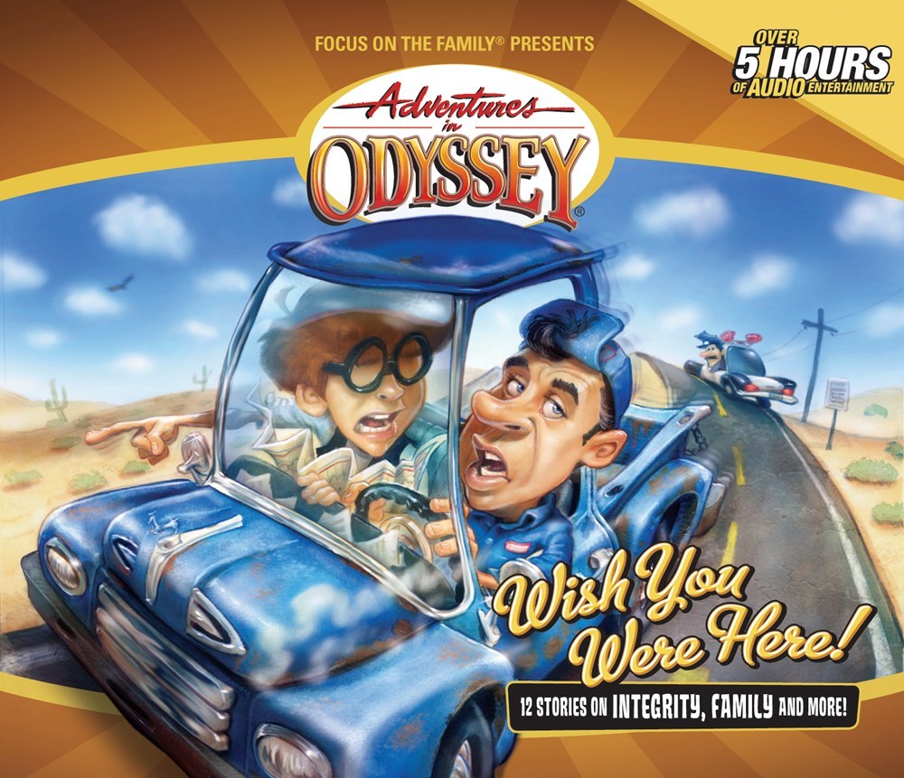 Audio CD-Adventures In Odyssey #21: Wish You Were Here (4 CD)